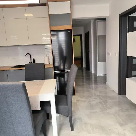 Komfortowy Apartament Z Garazem, Klimatyzacja, Self Check In