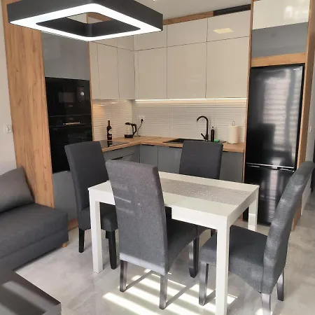 Komfortowy Apartament Z Garazem, Klimatyzacja, Self Check In