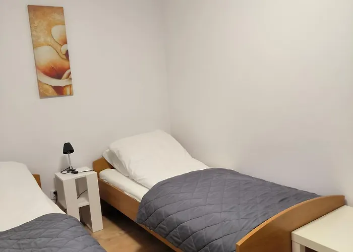 Komfortowy Apartament Z Garazem, Klimatyzacja, Self Check In