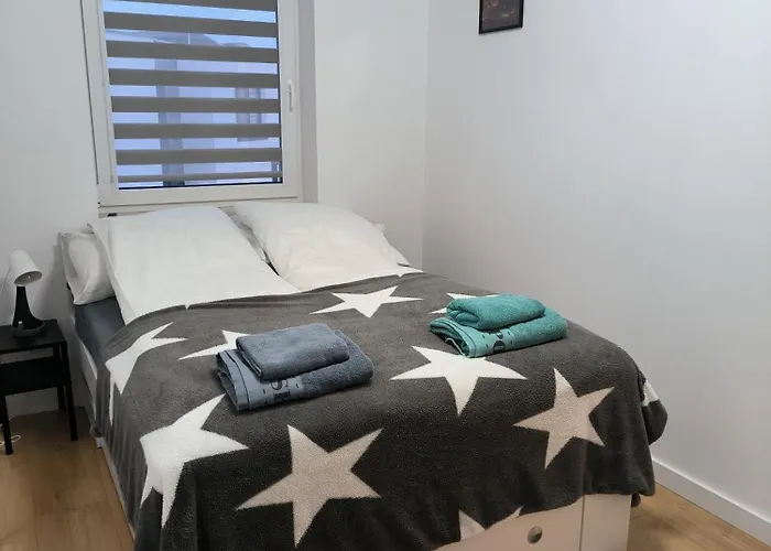 Szálloda Komfortowy Apartament Z Garazem, Klimatyzacja, Self Check In